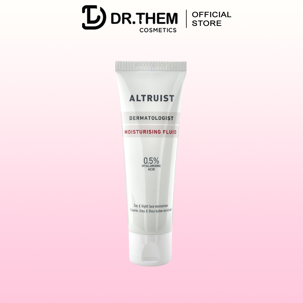 Kem Dưỡng Ẩm Altruist Dermatologist Moisturising Fluid 0.5% Hyaluronic Acid 50ml