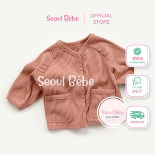 Áo cardigan Amor chất mềm mại Peekaboo made in Korea