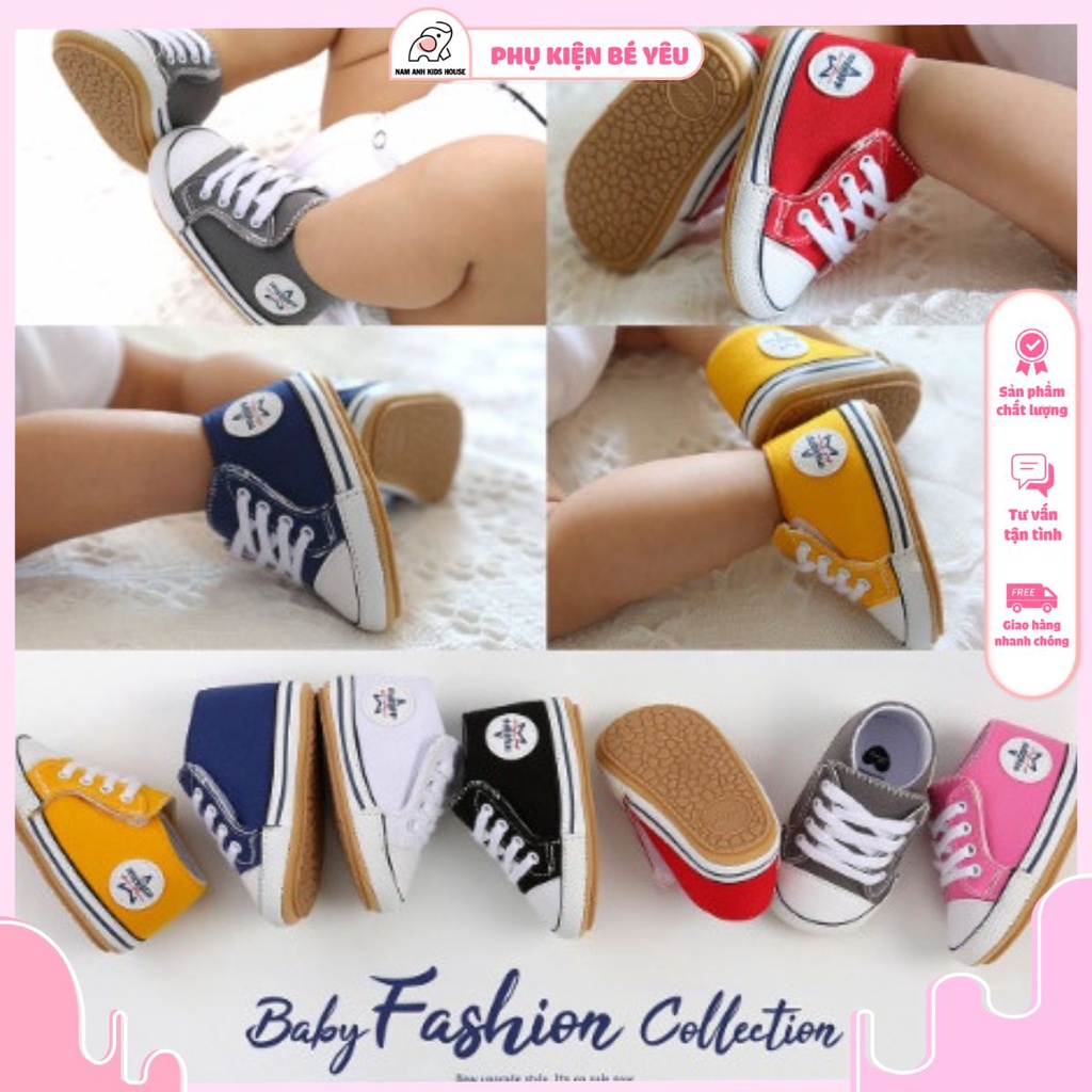 G 89 : Giày thể thao dáng Converse cho bé cực xinh [ Hàng có sẵn ]