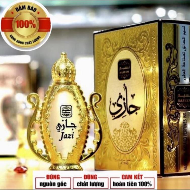 Jazi Naseem_Tinh Dầu Nước Hoa Dubai Jazi Naseem 20ml Nữ Ngọt Ngào Nữ Tính Bánh bèo, nhẹ nhàng, ngọt ngào