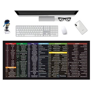 Lót chuột phím tắt văn phòng excel pad chuột cỡ lớn