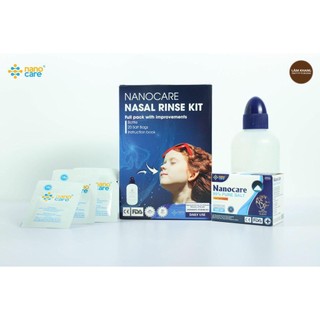 Bình rửa mũi Nanocare chính hãng