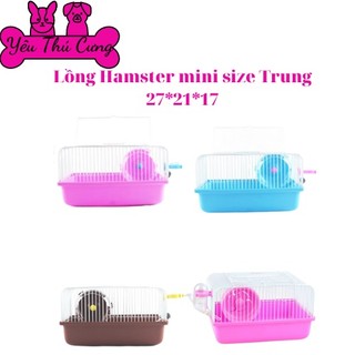 "lồng hamster mini size trung - yêu thú cưng shop"
