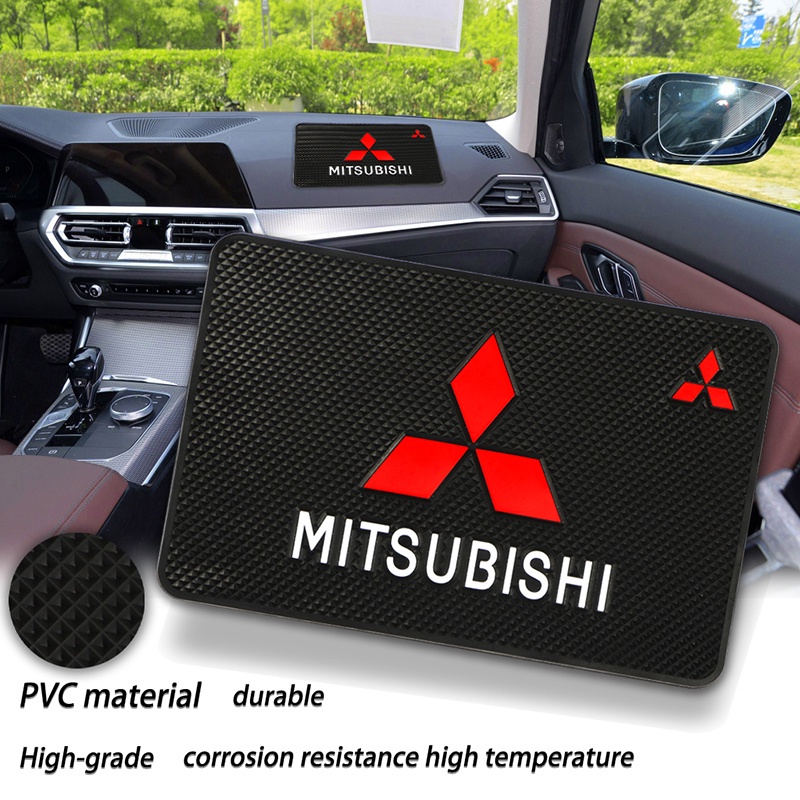 Thảm Cao Su Lót Bảng Điều Khiển Xe Hơi Mitsubishi Attrage Mirage G4 Triton Xpander Pajero Xpander Lancer ASX Storm Kuda Outlander L200