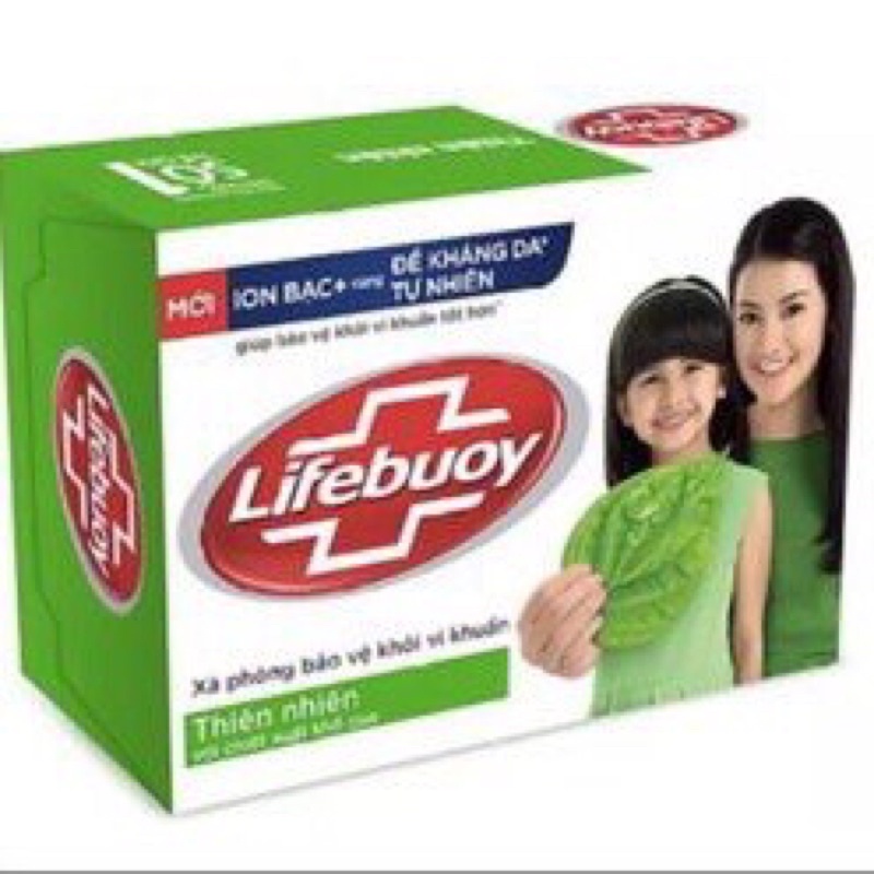 Xà bông lifebuoy matcha khổ qua, sạch khuẩn mát da, dc mụn lưng, ngứa ngáy rôm sảy