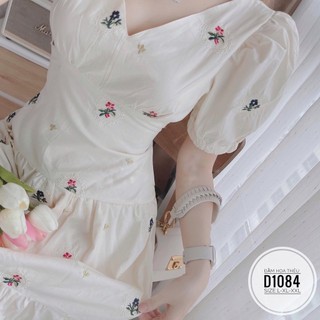 ĐẦM MAXI THÊU HOA ĐI BIỂN BIG SIZE