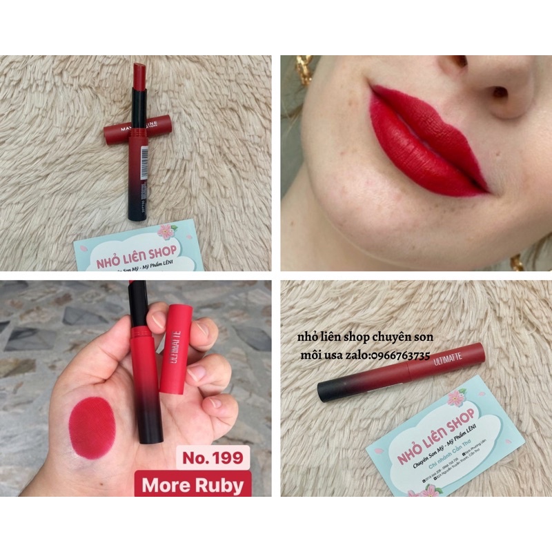 {USA] Son Maybelline Color Sensational Ultimatte Slim Lipsticks