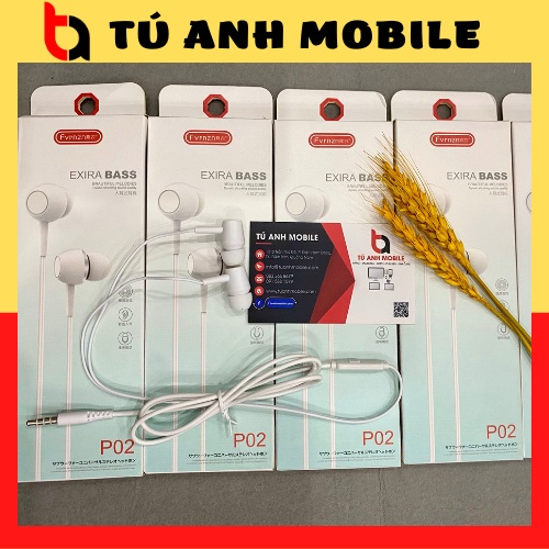 Tai nghe nhét tai có dây jack cắm 3.5mm tích hợp micro giá rẻ chất lượng cao dành cho điện thoại Có núm Su Chống Đau tai