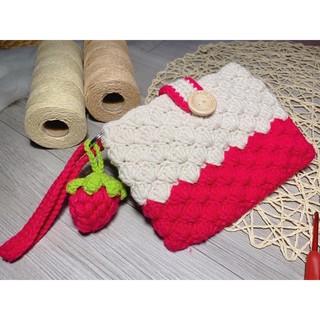 Ví bằng len làm handmade