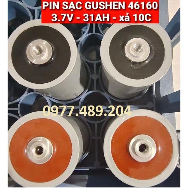 PIN LifePO4 3.7v-31ah xả 10C mới