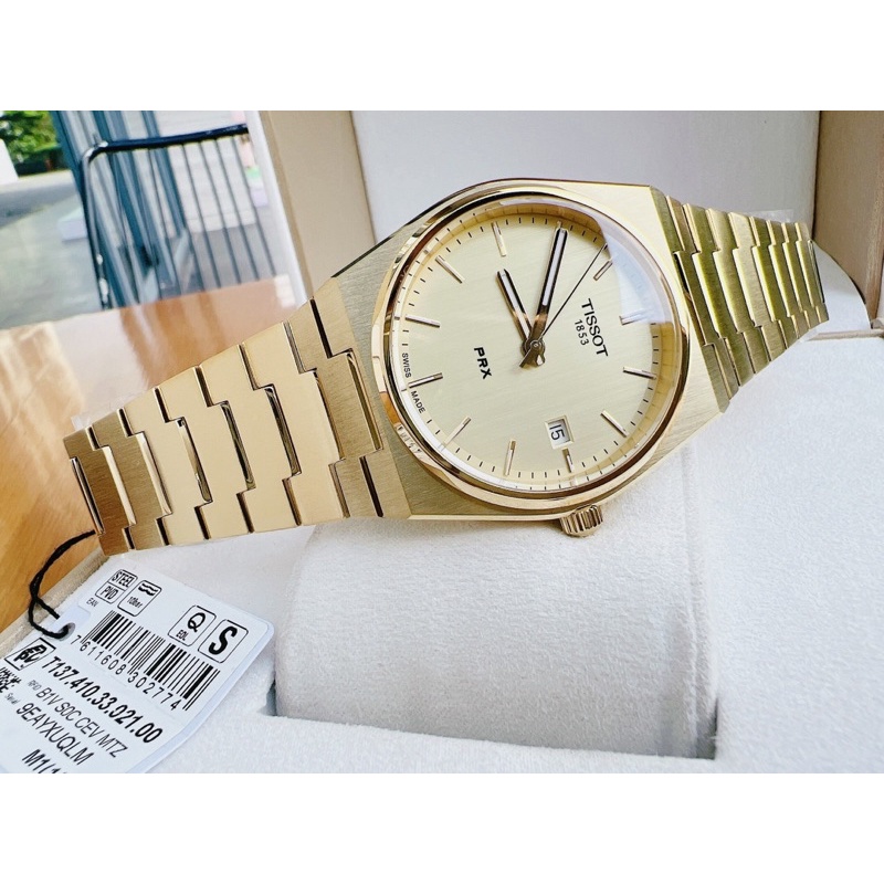 Đồng hồ nam dây thép Tissot PRX T137.410.33.021.00