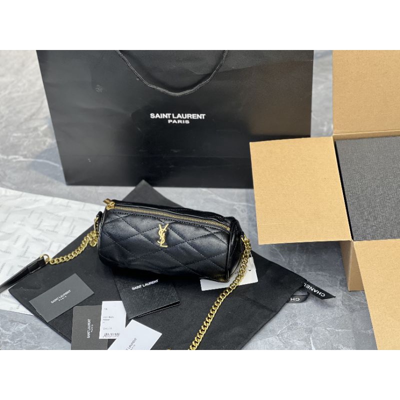 Túi đeo chéo nữ Bowling da mịn logo sắc nét sz21x10cm fullbox hãng