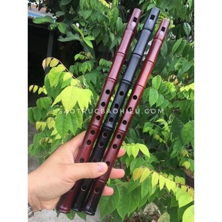 Sáo dọc gỗ căm xe  tone Đô ( C5)  - dễ thổi nhất  dành cho người mới tập chơi