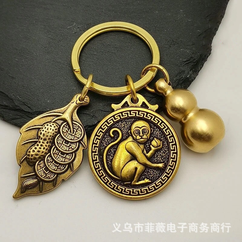 Móc khóa 12 cung hoàng đạo phong thủy