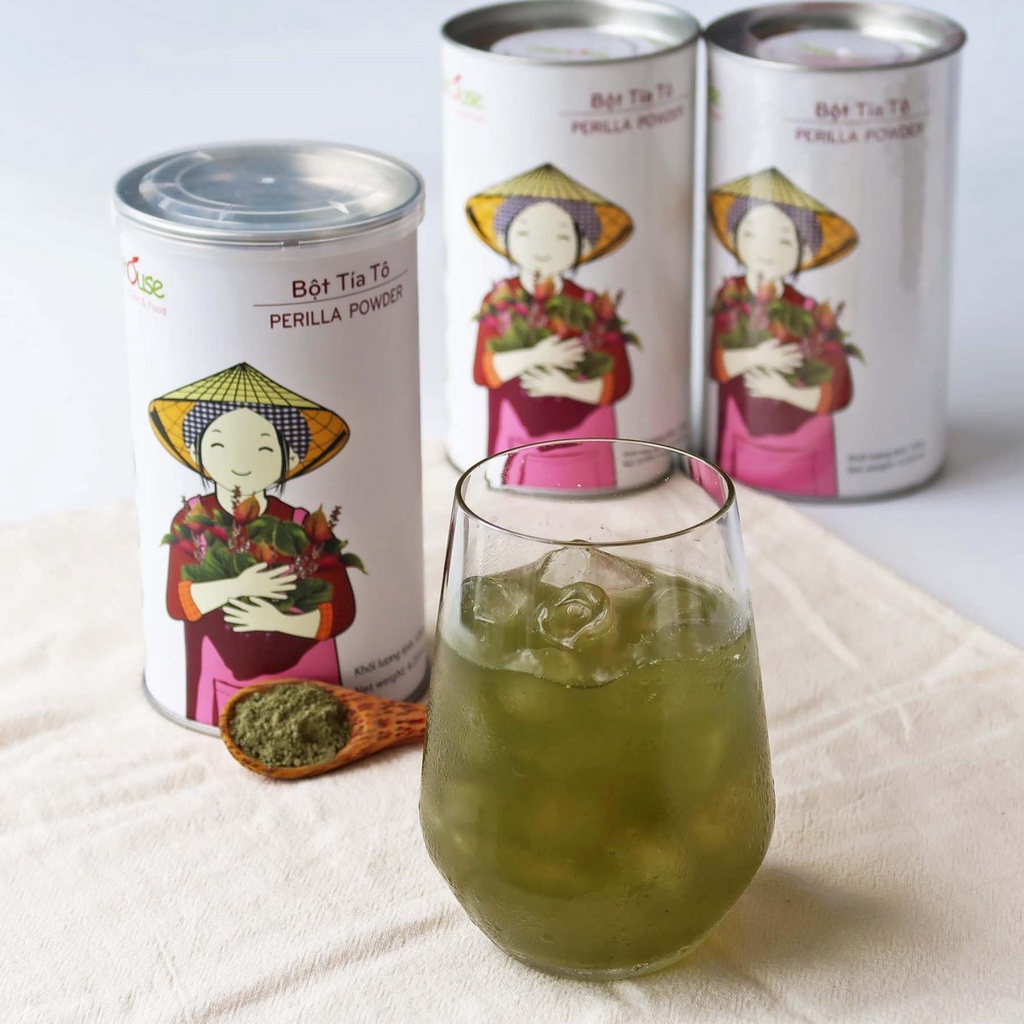 Bột Tía Tô Dalahouse - Bột Tía Tô Hữu Cơ Sấy Lạnh Nguyên Chất Dalahouse - Lon 120g