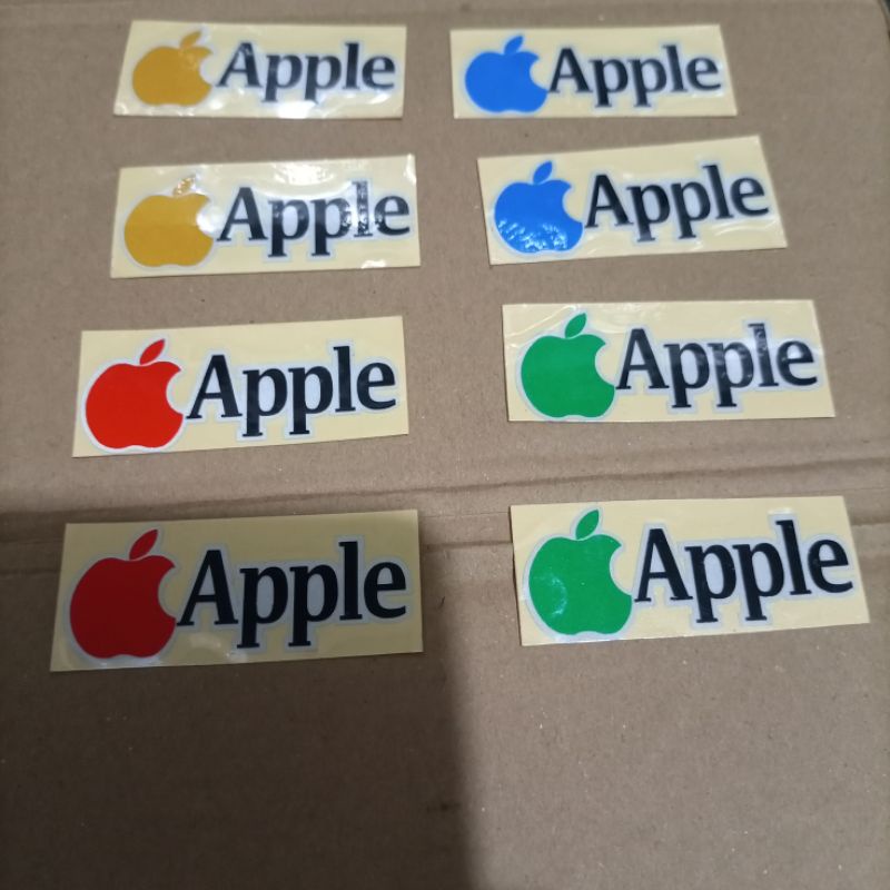 Miếng Dán logo apple Trang Trí Điện Thoại / Máy Tính
