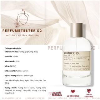 Nước hoa le labo another 13 edp -𝒑𝒆𝒓𝒇𝒖𝒎𝒆𝒕𝒆𝒔𝒕𝒆𝒓