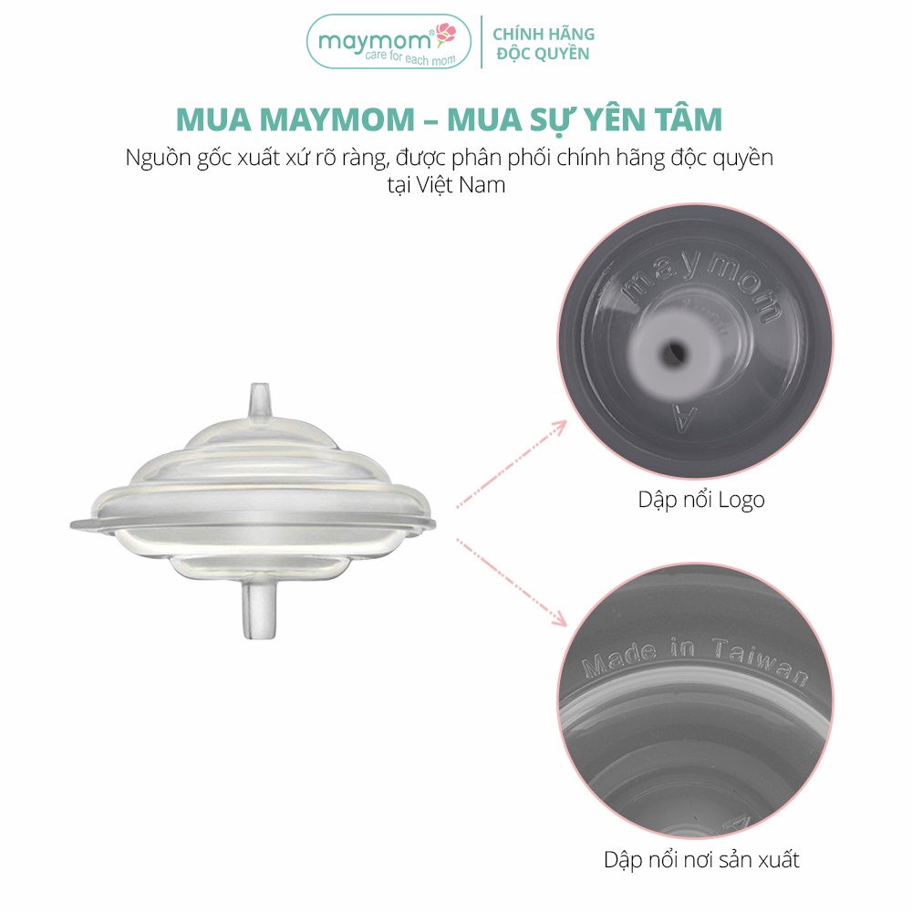 Chặn Sữa Spectra Thương Hiệu Maymom, Phụ Kiện Thay Thế Máy Hút Sữa Spectra S1 Plus, S2 Plus, M1, M2, 9S, 9Plus (1 cái)