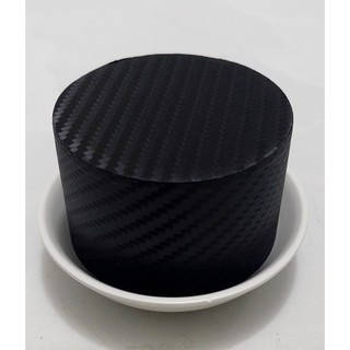 Nắp chén lắc tài xỉu dán decal 3D đen nhám