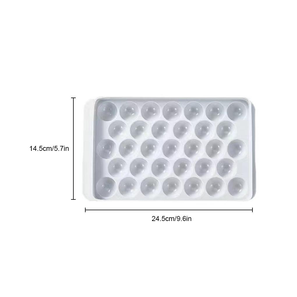 Khuôn Làm Đá 33 Lỗ Có Thể Giặt Lại Tiện Dụng Cho Gia Đình