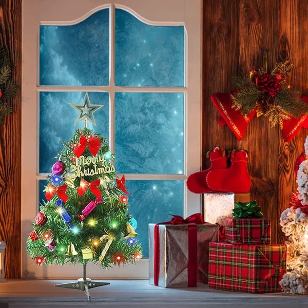 Cây Thông Giáng Sinh , 30cm Trang Trí Bàn Làm Việc