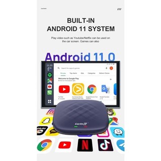 Sale off Carlinkit Android Box 2022 cho màn hình zin trên ô tô có Carplay - Hàng chính hãng Carlin Kit