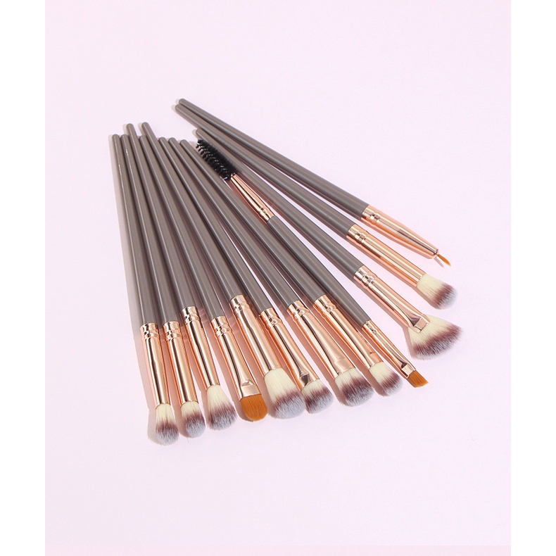 Bộ 12 Cọ Trang Điểm Mắt Chống Nhòe Tiện Dụng