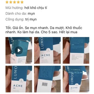 Serum mụn Lumos Acne mẫu mới ( chuẩn auth)