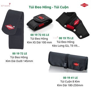Túi đeo hông 00 19 72 xs le/ 00 19 75 le/ 00 19 72 le & túi cuộn dụng cụ 00 19 41 le_g7tools hà nội