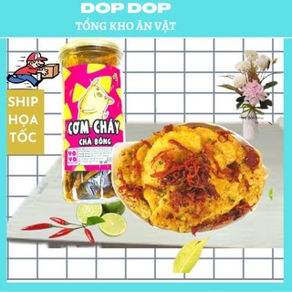 Cơm cháy chà bông hộp 270g,cực ngon ,đồ ăn vặt hà nội,thực phẩm DOP DOP thơm ngon đậm vị