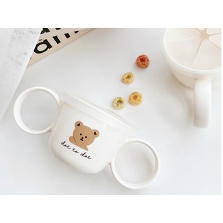 Cốc tập hút Dot to Dot 2in1 Made in Korea cho bé