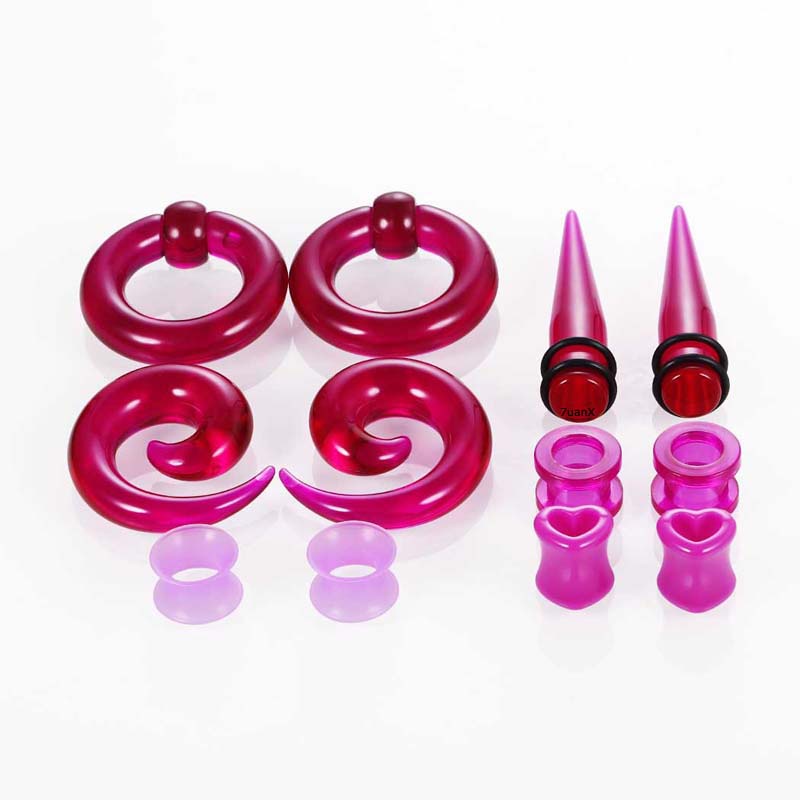 Bán Sỉ Set 12 Khuyên Tai Tunnels Unisex