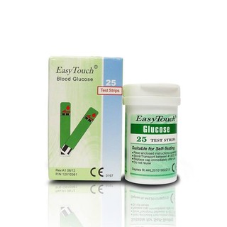 Que thử tiểu đường cho máy đo Easy Touch GCU ET322 (25 que)