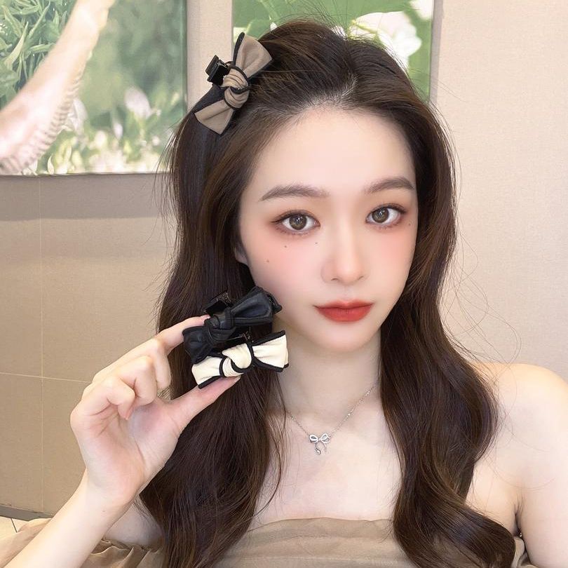 Kẹp Tóc Đuôi Ngựa Chất Liệu Da Cao Cấp Phong Cách Thời Trang 2022