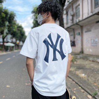 [Giá hủy diệt] [Chính hãng] Áo thun Newera MLB Big Logo NY White  [Ảnh thật]