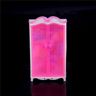 Tủ quần áo búp bê màu hồng xinh xắn
tủ quần áo đồ chơi búp bê bằng nhựa
tủ quần áo màu hồng mới cho búp bê