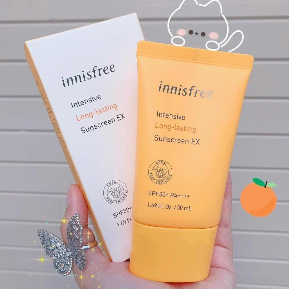 Kem Chống Nắng Innisfree Nâng Tông Da, Kiềm Dầu Dành Cho Da Dầu Và Da Nhạy Cảm