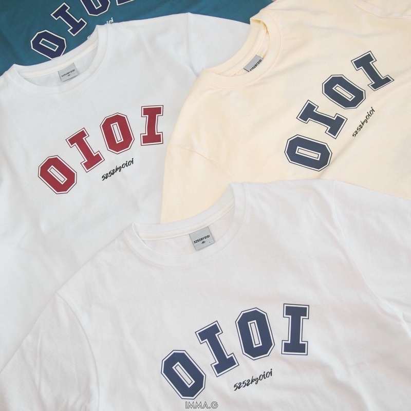 CHÍNH HÃNG | Áo Thun Nam Nữ OiOi Hot Trend Xuất Hàn Chất Cotton Dày Dặn | IMMA.G