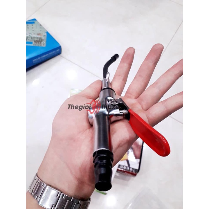 Đầu xịt hơi vòi dài Nhật Bản - súng hơi xì khô, xịt bụi chất lượng cao, bền, đẹp - Thế Giới Thợ Xe