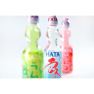 (Nhiều vị) Nước soda Ramune Hata chai 200ml