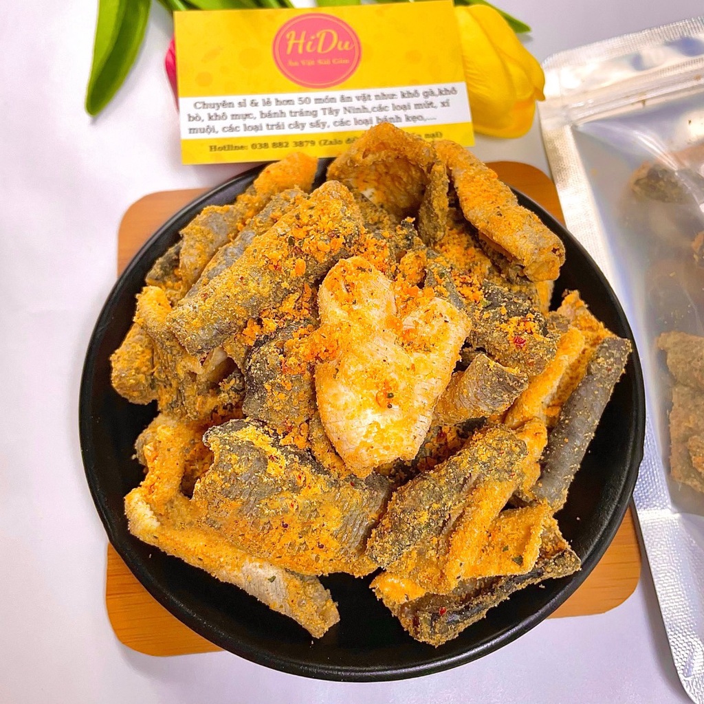 Da cá trứng muối DUNI 100gr giòn tan đậm vị