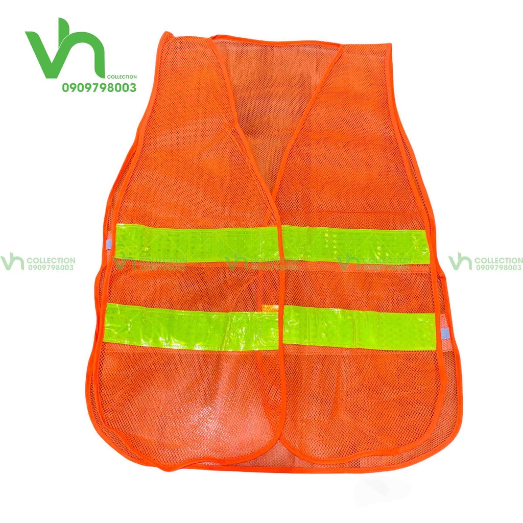 Áo phản quang kỹ sư chuyên sử dụng cho công trình ban đêm áo bảo hộ lao động