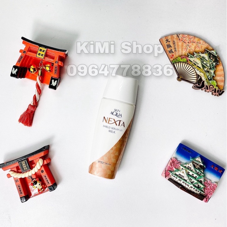 Kem chống nắng Skin Aqua Super Moisture//Nexta Serum UV Essence