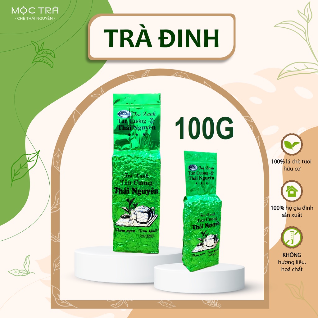 100G Trà Đinh Tân Cương Thái Nguyên Ngon Thượng Hạng