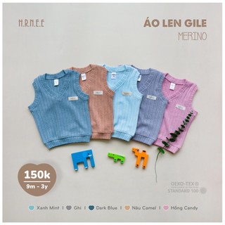 Áo len gile Merino HRNEE