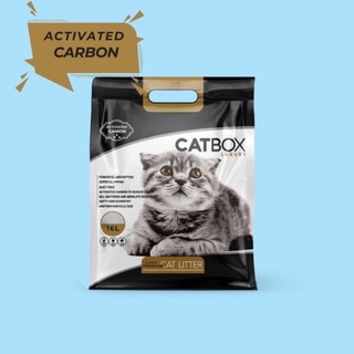 Cát vệ sinh cho mèo Catbox Luxury túi 8L vón tốt , ít bụi