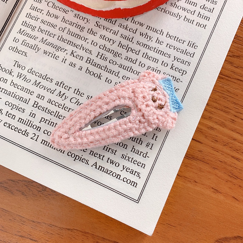 Set 1111 Kẹp Tóc Bằng Len Cừu sanrio hellokitty mymelody kuromi Cinnamoroll purin Ngọt Ngào Xinh Đẹp