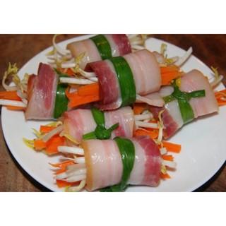THỊT BA CHỈ HUN KHÓI 400G nội địa Nga - ba rọi xông khói ăn liền