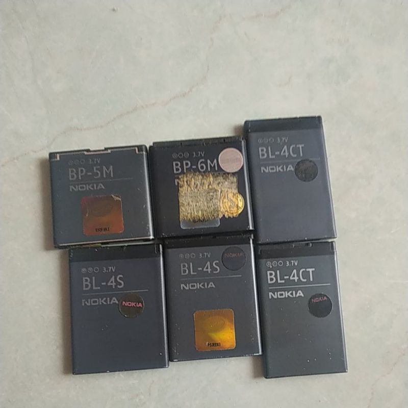 Pin nokia cổ zin bóc máy . BL-4CT. BP-5M . BL-4S
