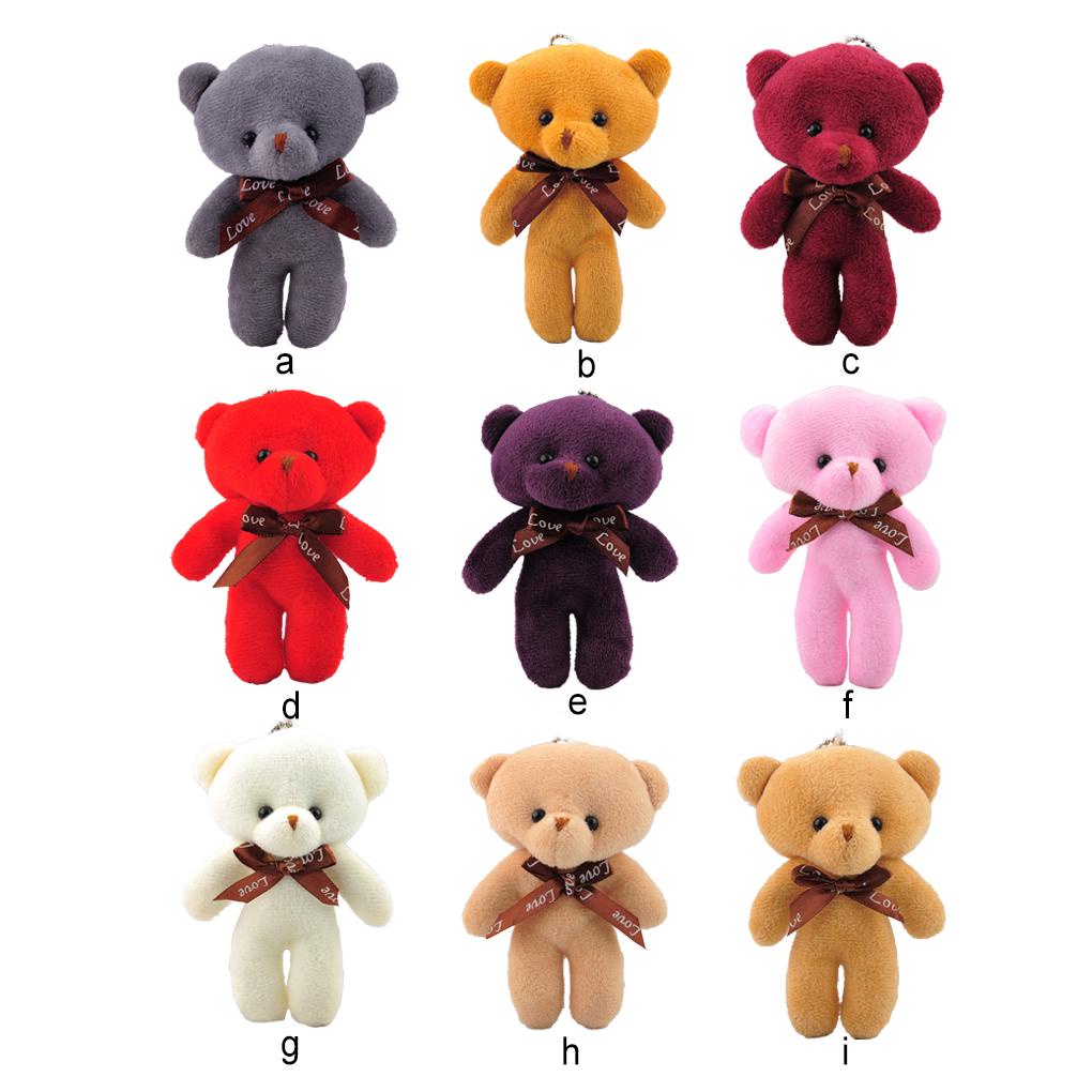Móc Chìa Khóa / Điện Thoại Bằng Cotton PP Hình Gấu Dễ Thương